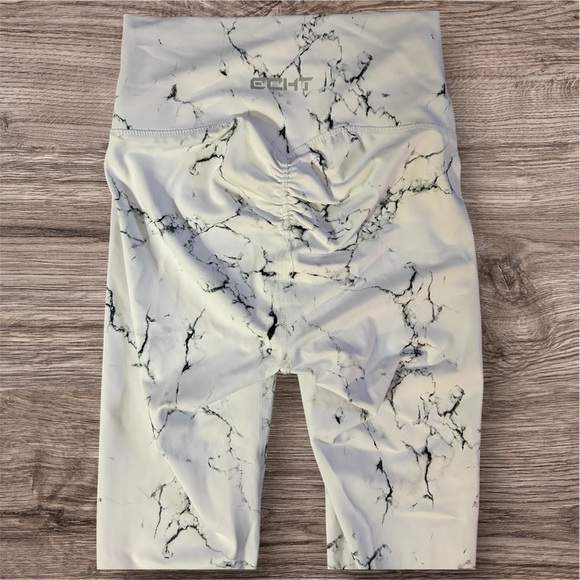 Echt cropped marble print high waist leggings sz M nwot 010 - Picture 3 of 5